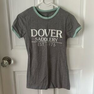 dover saddlery ringer tee size XS